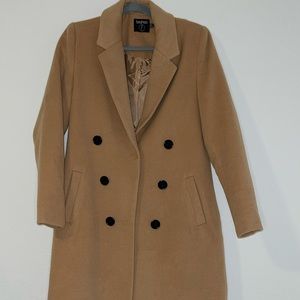 Petite Double Breasted Trench Coat 🧥